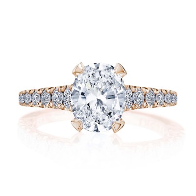 HT2579OV Oval Solitaire Engagement Ring