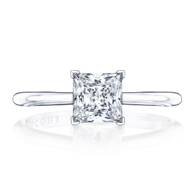HT2580PR Princess Solitaire Engagement Ring