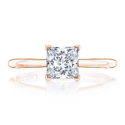 HT2580PR Princess Solitaire Engagement Ring