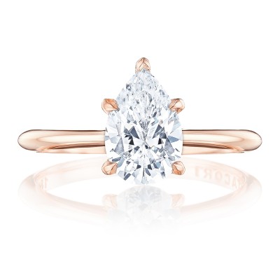 HT2580PS Pear Solitaire Engagement Ring