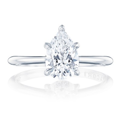 HT2580PS Pear Solitaire Engagement Ring