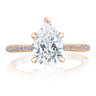 HT2581PS Pear Solitaire Engagement Ring