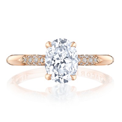 HT2582OV Oval Solitaire Engagement Ring