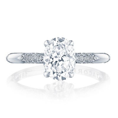 HT2582OV Oval Solitaire Engagement Ring