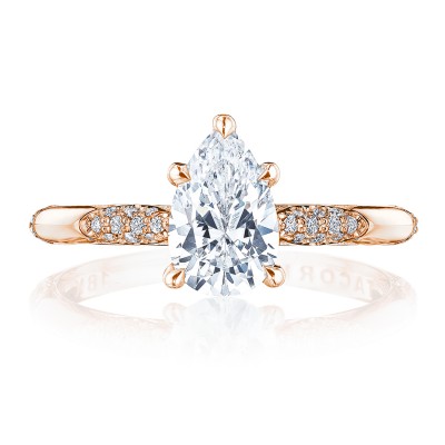 HT2582PS Pear Solitaire Engagement Ring