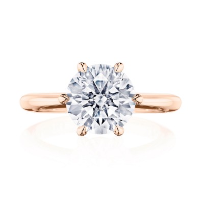 HT2674RD Round Solitaire Engagement Ring