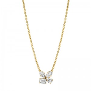 Montage Cluster Necklace