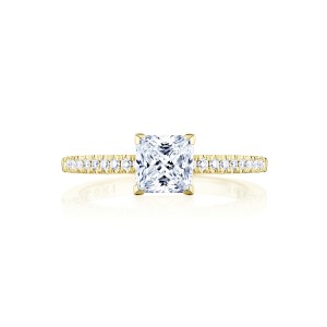 P104PR Princess Solitaire Engagement Ring