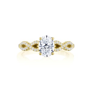P105OV Oval Solitaire Engagement Ring
