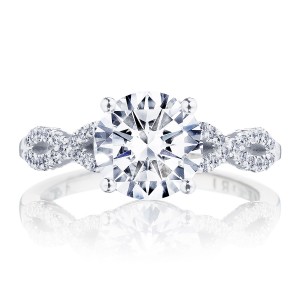 P105RD Round Solitaire Engagement Ring