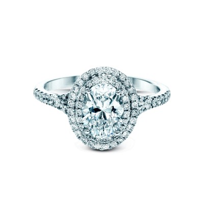 MR2884 Passion Collection Yellow Gold Oval Cut Engagement Ring