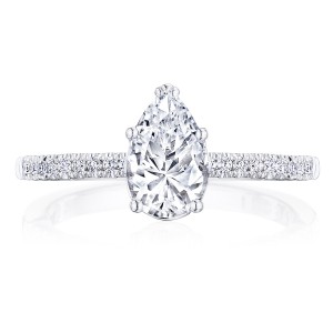 P104PS Pear Solitaire Engagement Ring