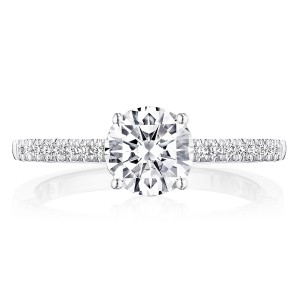 P104RD Round Solitaire Engagement Ring