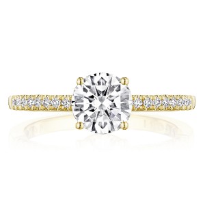 P104RD Round Solitaire Engagement Ring