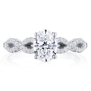P105OV Oval Solitaire Engagement Ring