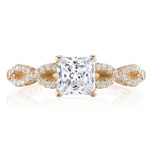 P105PR Princess Solitaire Engagement Ring