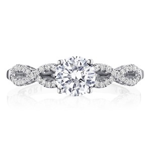 P105RD Round Solitaire Engagement Ring