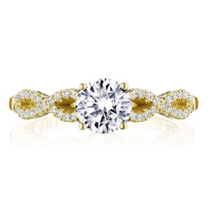 P105RD Round Solitaire Engagement Ring