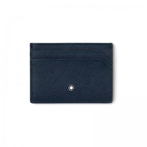 Montblanc 128596 Sartorial Blue 5-Pocket Cardholder