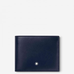Montblanc MB131692 Meisterstück Ink Blue Leather Wallet