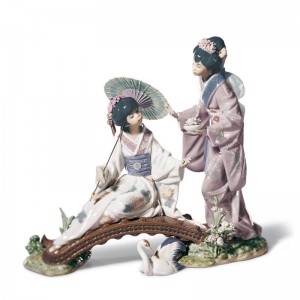1445 Springtime In Japan Figurine