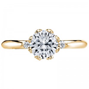2535RD65-Y Simply Tacori Yellow Gold Round Engagement Ring 1