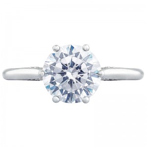 2650RD-75 Simply Tacori Platinum Round Engagement Ring 1.5