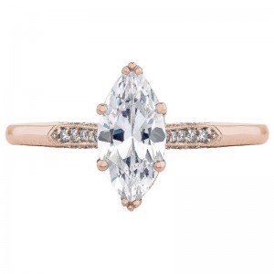 2651MQ-12X6PK Simply Tacori Rose Gold Marquise Engagement Ring 1.5