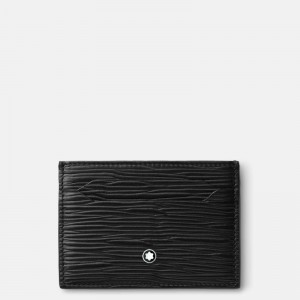 Montblanc MB130930 Meisterstück 4810 Card Holder in Black Leather