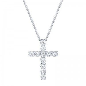 SC37215657 Kate 0.32CT Diamond Cross Pendant