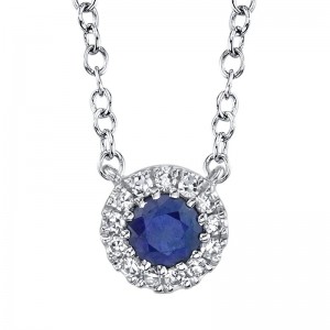 SC55002751 Eden Diamond and Blue Sapphire Necklace