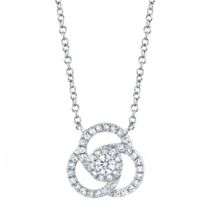Shy Creation SC55008030 Diamond Infinity Necklace