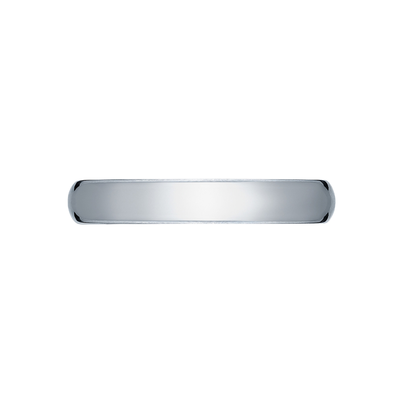 112-4 Sculpted Crescent Men's Platinum Wedding Band