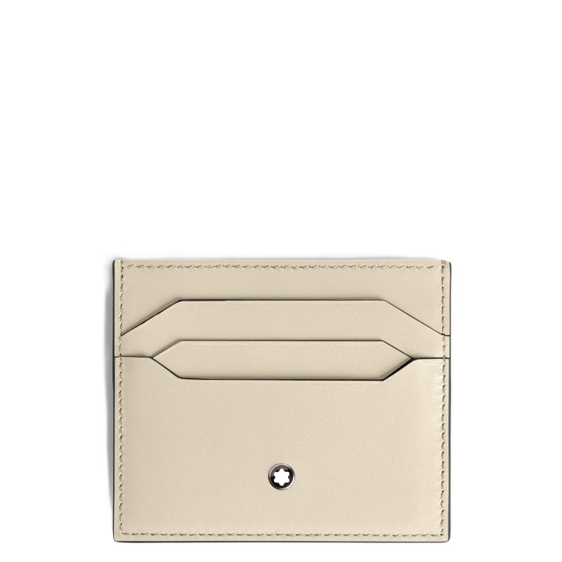 199303 Meisterst?ck Card Holder 6cc In Beige Leather