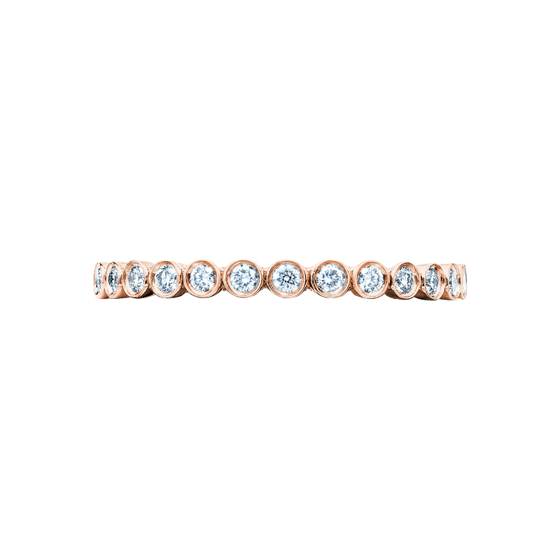 Rose Gold Diamond Stackable Ring