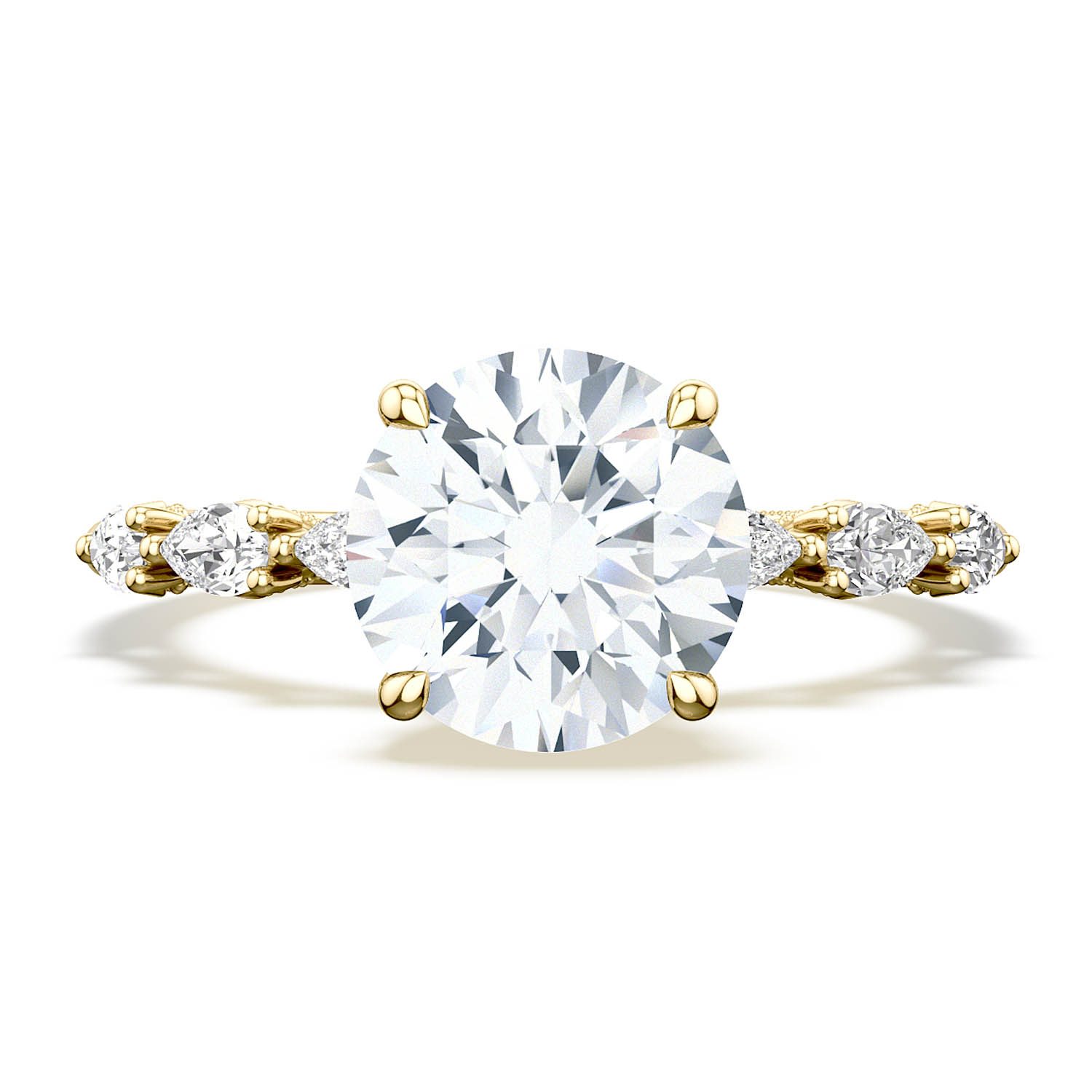 2687RD Round Solitaire Engagement Ring
