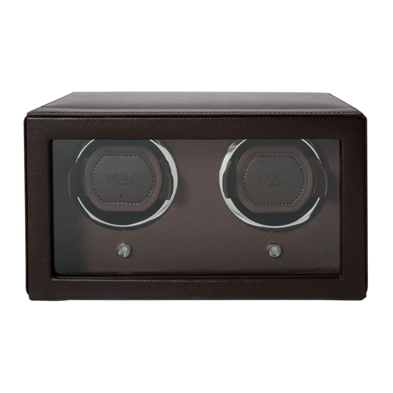WOLF Cub Double Winder with Cover - Brown, 461206