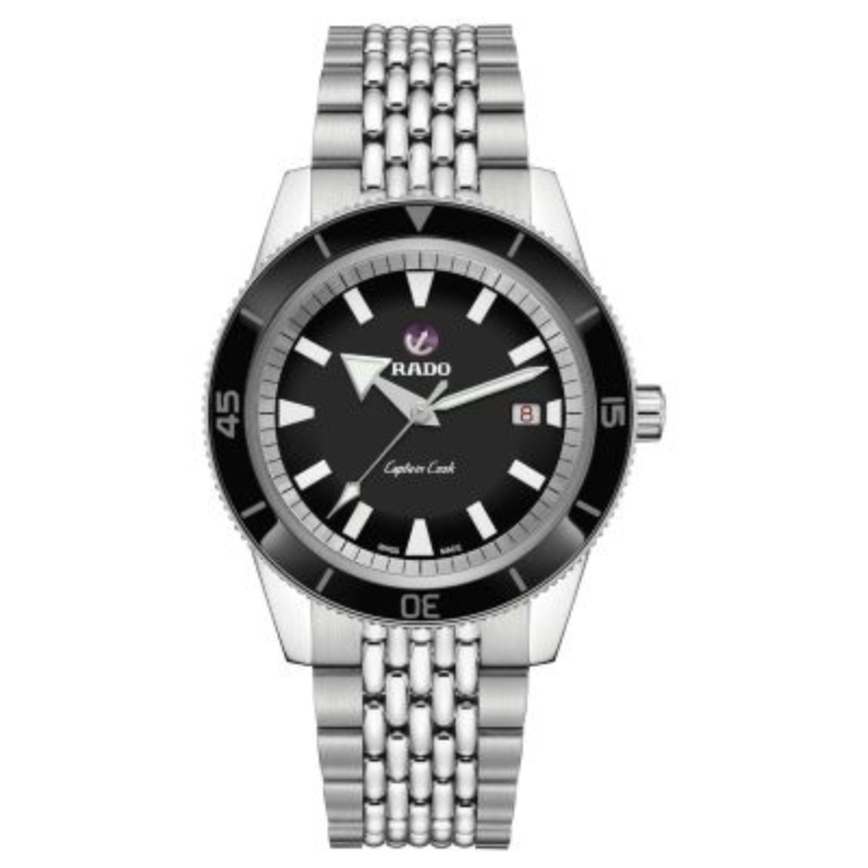 R32505153 Rado Captain Cook Automatic Black Dial Men's Watch