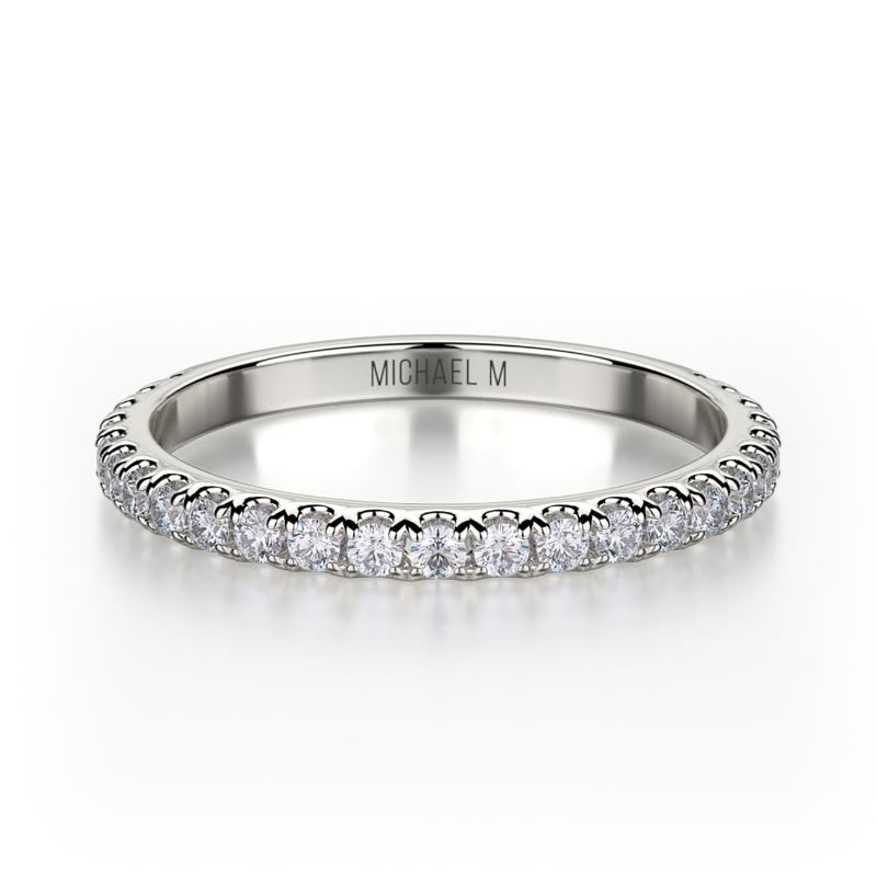 R320SB Women's White Gold Wedding Ring
