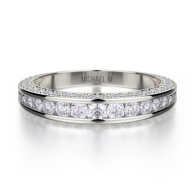R399B Women's White Gold Wedding Ring