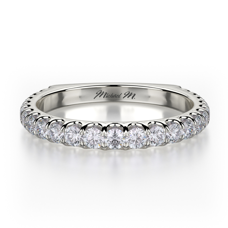 R655SB Women's White Gold Wedding Ring