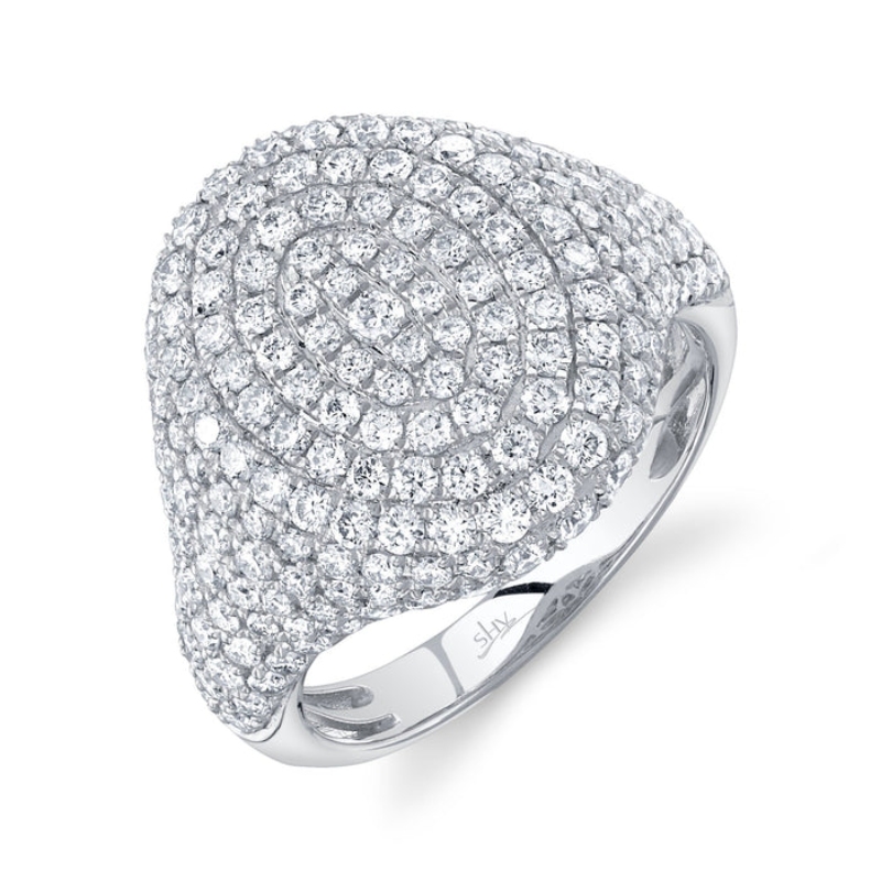 SC22009483Z6 Kate Collection Diamond Ring In 14 Karat White Gold With Diamonds