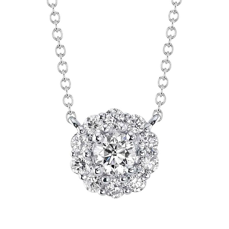 SC55022483 Kate 0.42CT Round Diamond Necklace