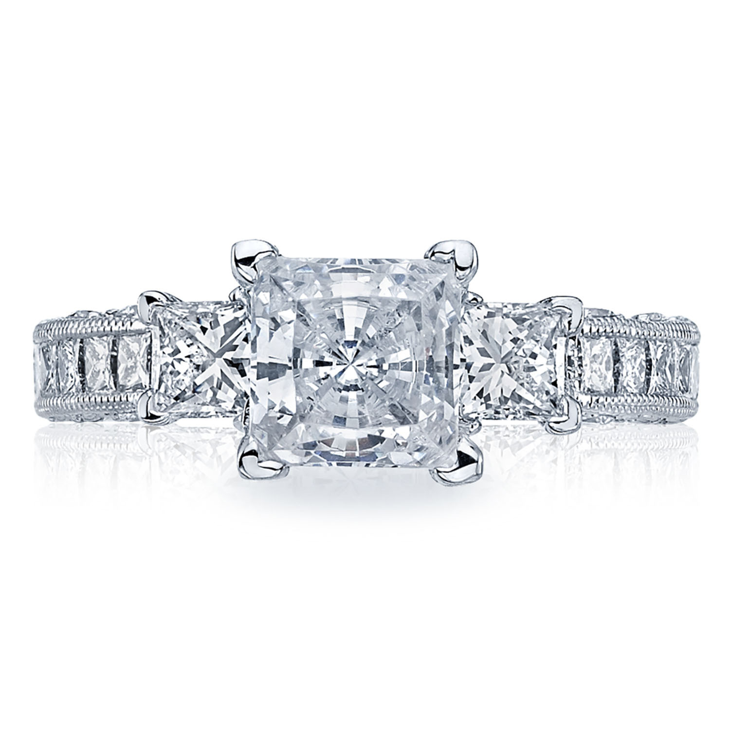 HT2430 HT2430 HT2430 HT2430 HT2430 Princess 3-Stone Engagement Ring