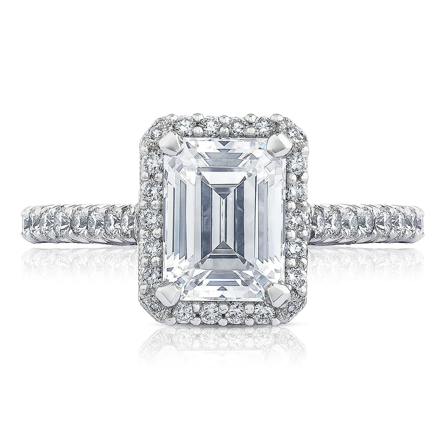 HT2547EC Emerald Bloom Engagement Ring