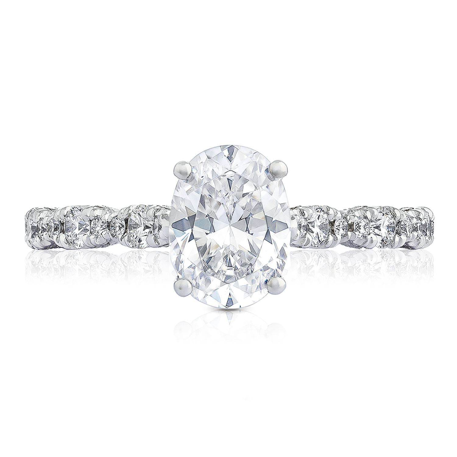 HT2558OV Oval Solitaire Engagement Ring