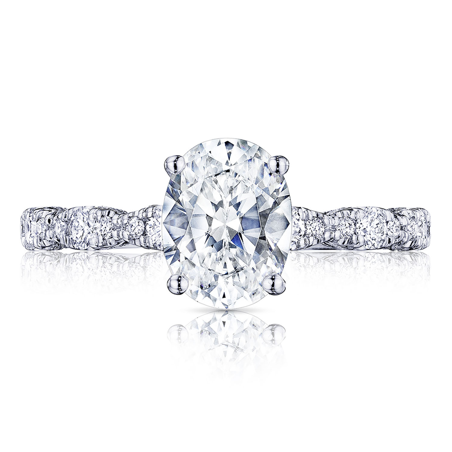 HT2559OV Oval Solitaire Engagement Ring