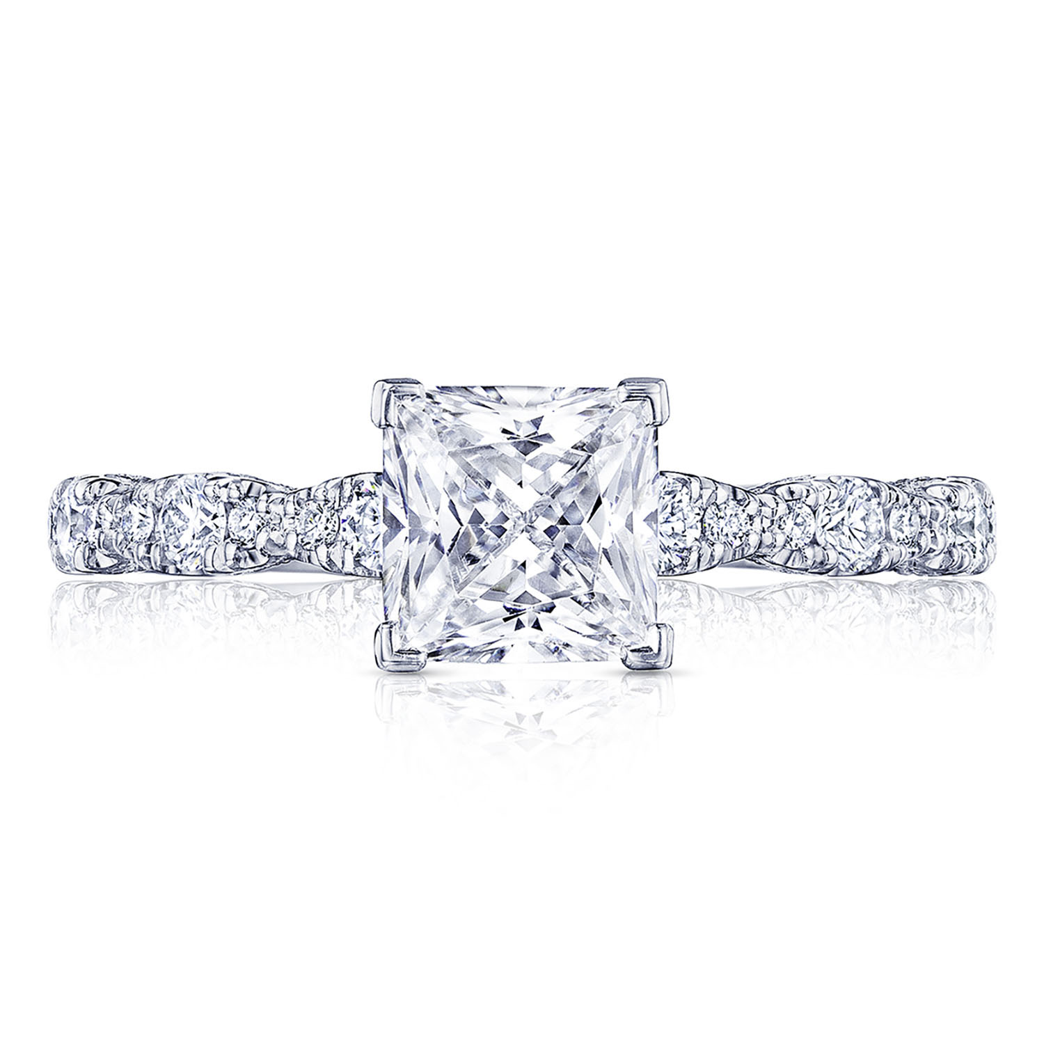 HT2559PR Princess Solitaire Engagement Ring