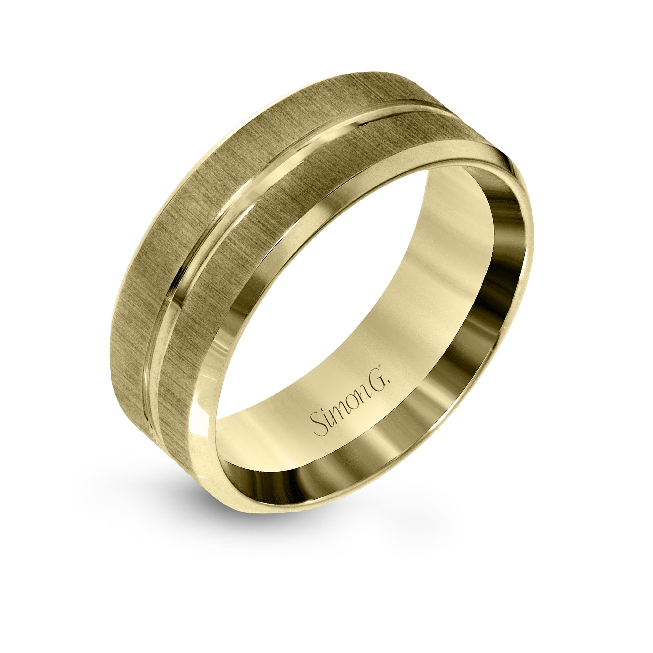 simon-g-lg152-8mm-modern-mens-yellow-gold-wedding-band-side