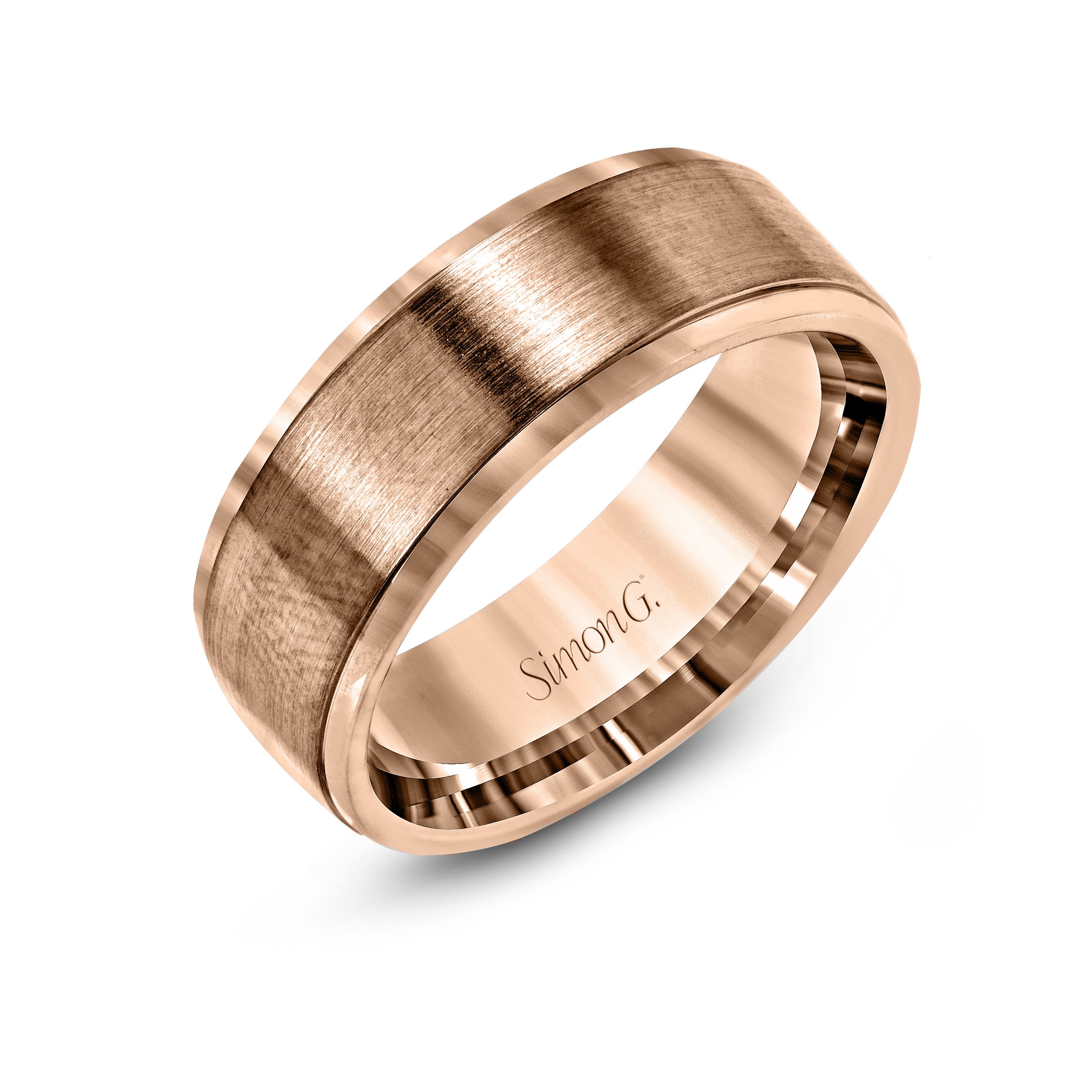 simon-g-lg154-8mm-plain-mens-rose-gold-wedding-band-side